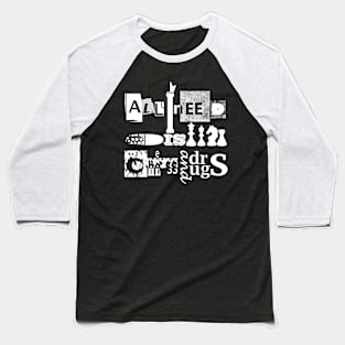 ALL I NEED IS CHESS AND DRUGS Baseball T-Shirt